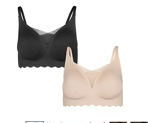 Rhonda shear scalloped - 2, pk