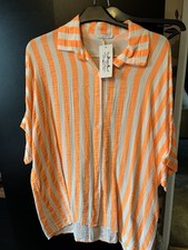 New With Tags Neon/White Shirt