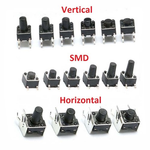 Momentary tactile push button - push,