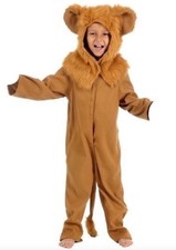 Child Boys Girls Brown Furry