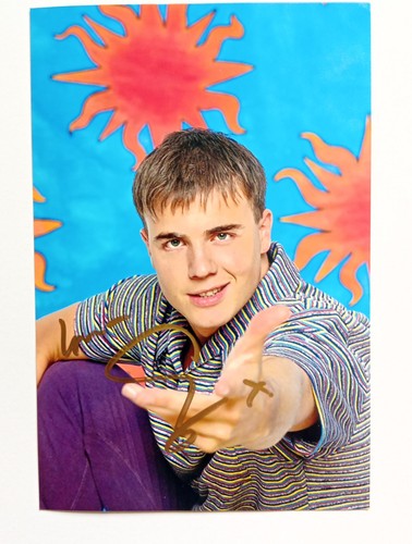 Gary barlow take that signed - gary,