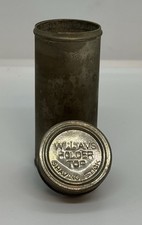 Vintage WW2 Williams Shaving Stick Tin Can Holder Top
