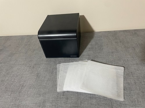 Storex plastic storage box - storex, cd