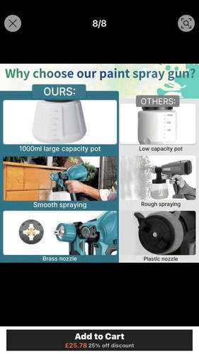 Cordless paint sprayer - cordless,