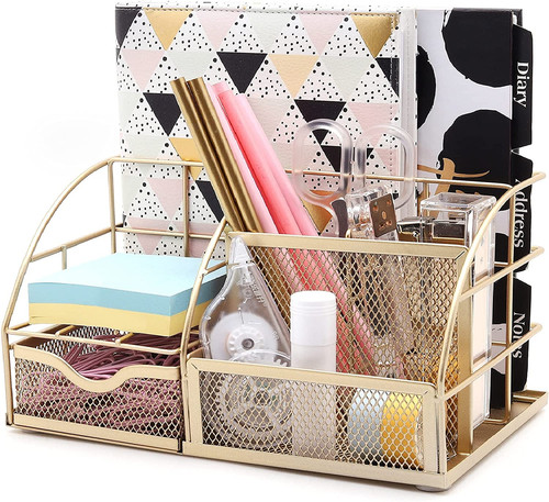 Desk organiser metal - mesh, 7