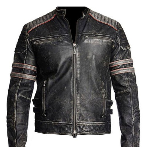 Mens biker vintage - biker,