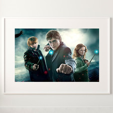 Harry Potter Movie Poster A4