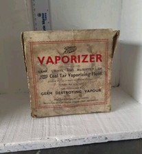 Vintage Boots Coal Tar Inhaler/Vaporizer And Box