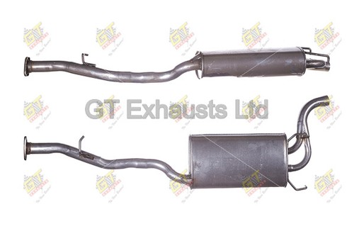 Exhaust silencer tail pipe for - silencer,