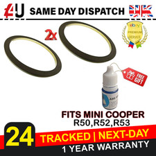 RETAINER + 2X MAGNETIC ABS PICK UP RING FITS TO MINI COOPER R50 R52 R53 FRONT