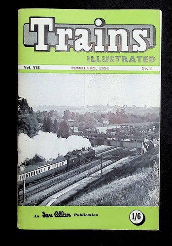 Trains illustrated magazine - trains,