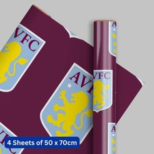 Aston Villa FC 4 Sheets & 4