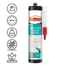 UniBond UltraForce Quick White Wall tile Grout