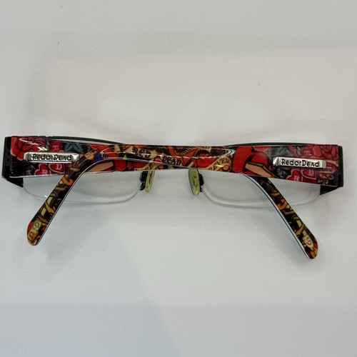 Red dead eyeglasses - eyeglasses, black