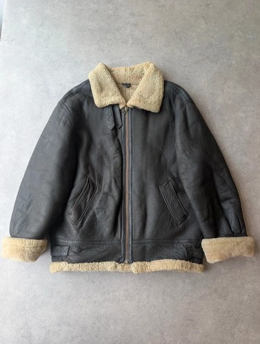 Vintage sheepskin flight - vintage,