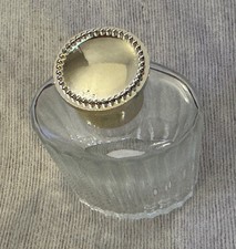 70s LALIQUE 100cc French Glass Bottle - NINA RICCI - SIGNORICCI + Box & Leaflet.