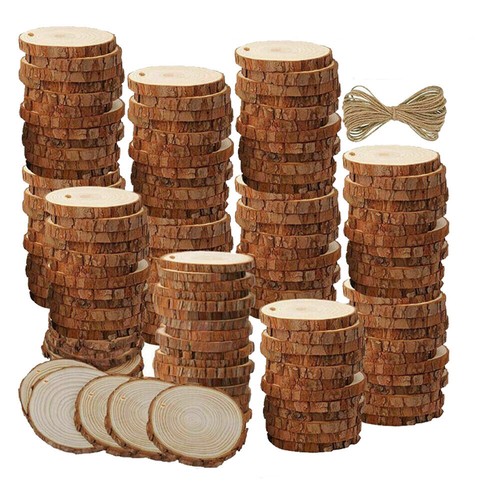 300pcs wooden slices cm - 300pcs,