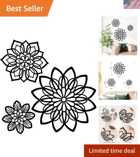 Metal flower wall - metal, decor
