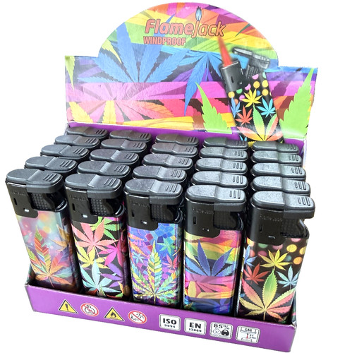 Flamejack lighters leaf - lighters,