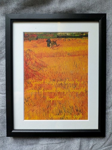 Vincent van gogh - framed,