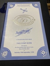 Battle of Britain 50th anniversary Souvenir programme commmemoration ball 