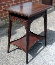 Victorian antique card table