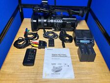 Sony HVR-Z1E 1080i HD Camcorder with accessories and bag (very low hours)