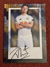 Ethan Ampadu, Leeds United FC, Official 2025/26 Club Card, Hand Signed, 6x4
