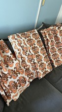 Vintage Barkcloth Fabric x 3