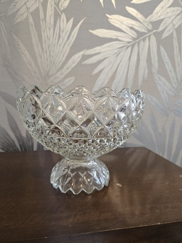 Vintage trifle dish - vintage,