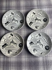 Homemaker Ridgway Pottery 8” Plates X 4