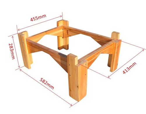 1xbeehive holder stand - 1xbeehive,