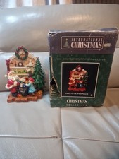 Vintage Fibre Optic Santa