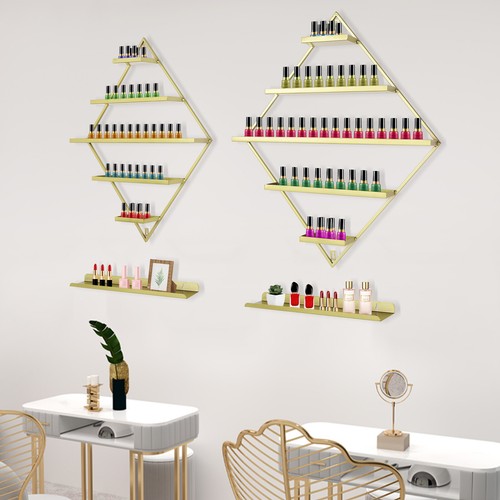 Rhombus nail polish racks - nail,