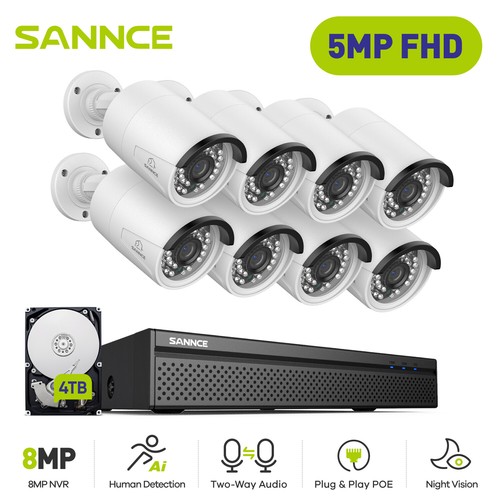 Sannce 5mp way - 2-way, cctv