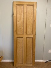 UC183 (22 1/2 x 66 3/4) Original Edwardian Reclaimed Period Pine Cupboard Door