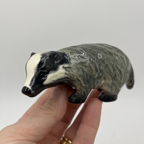 Goebel badger figurine 5cm - figurine, x