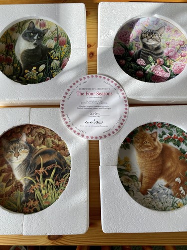 Danbury mint four cats - danbury,