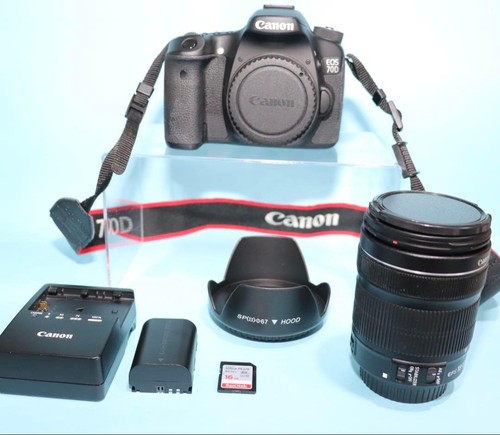 Canon eos 70d camera kit - 70d,