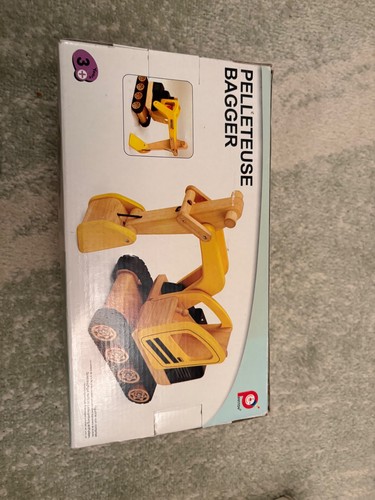Pin toy digger set - digger,