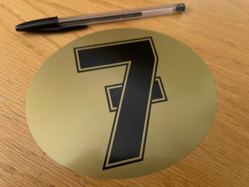 Barry sheene number decal - sheene,