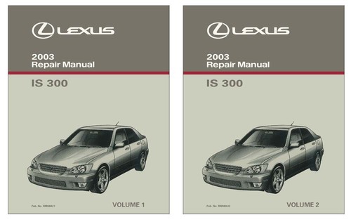 2003 lexus 300 shop - is,