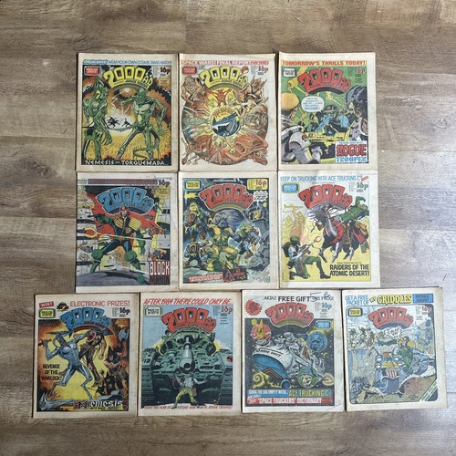 2000ad progs judge dredd - progs,