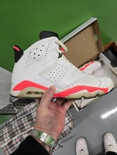 Air Jordan 6 Retro White Infrared UK 10