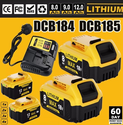 18v battery 0ah 12ah - battery, 8.0ah/9.0ah/12ah