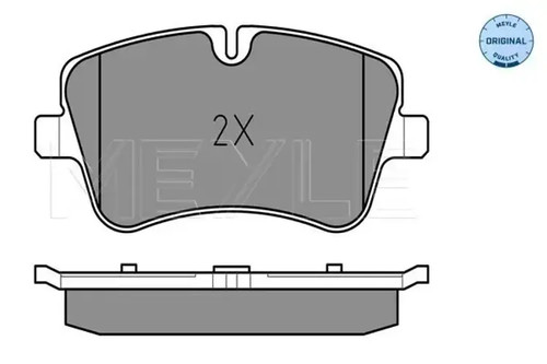 Brake pads front axle 025 - brake,