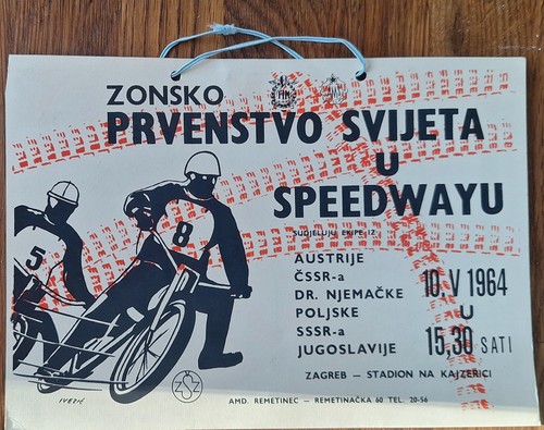 Speedway poster world - ,