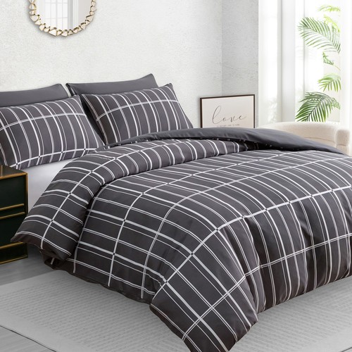 Duvet cover set reversible - duvet,