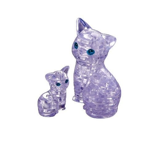 Beverly crystal puzzle - crystal, cat