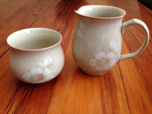 Denby daybreak milk jug - denby,